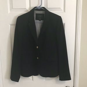 Jcrew Black schoolboy blazer size 6